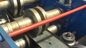 parafuso prisioneiro galvanizado 1.0mm das bobinas e rolo da trilha que forma o controle do PLC da largura do equipamento 22mm