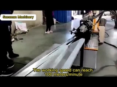 Alta velocidade 100 metros/minuto Omega U canal parede ângulo leve quilha máquina formadora de rolo drywall