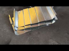 Newest Design Colored Steel Petrol-Powered Portable KR18 Standing Seam Roll Forming Machine Showcase